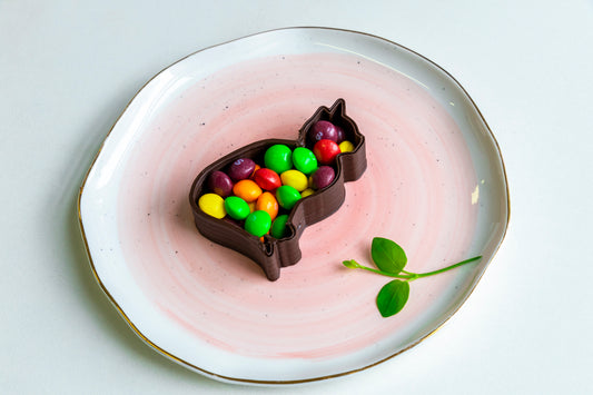 Cute Cat Shaped Chocolate